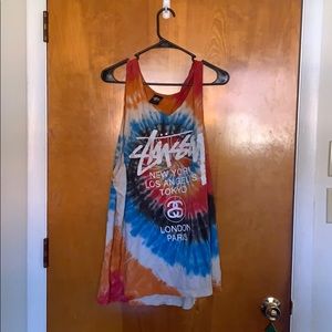 Stussy Tie Dye Tank Top